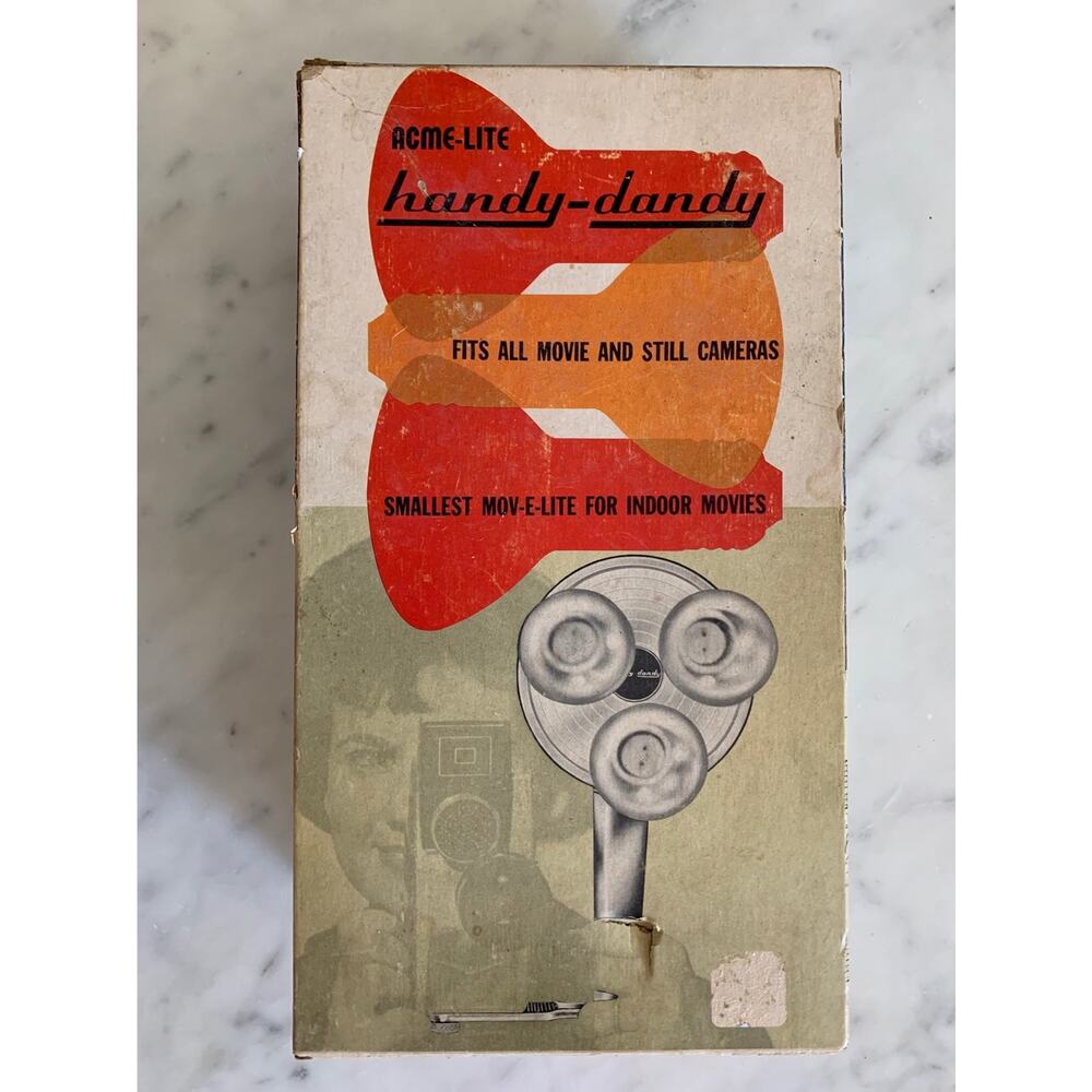 Vintage Acme Handy-Dandy Movie Lite in Box*UNTESTED